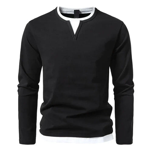Alwin | Premium Langarmshirt aus gekämmter Baumwolle