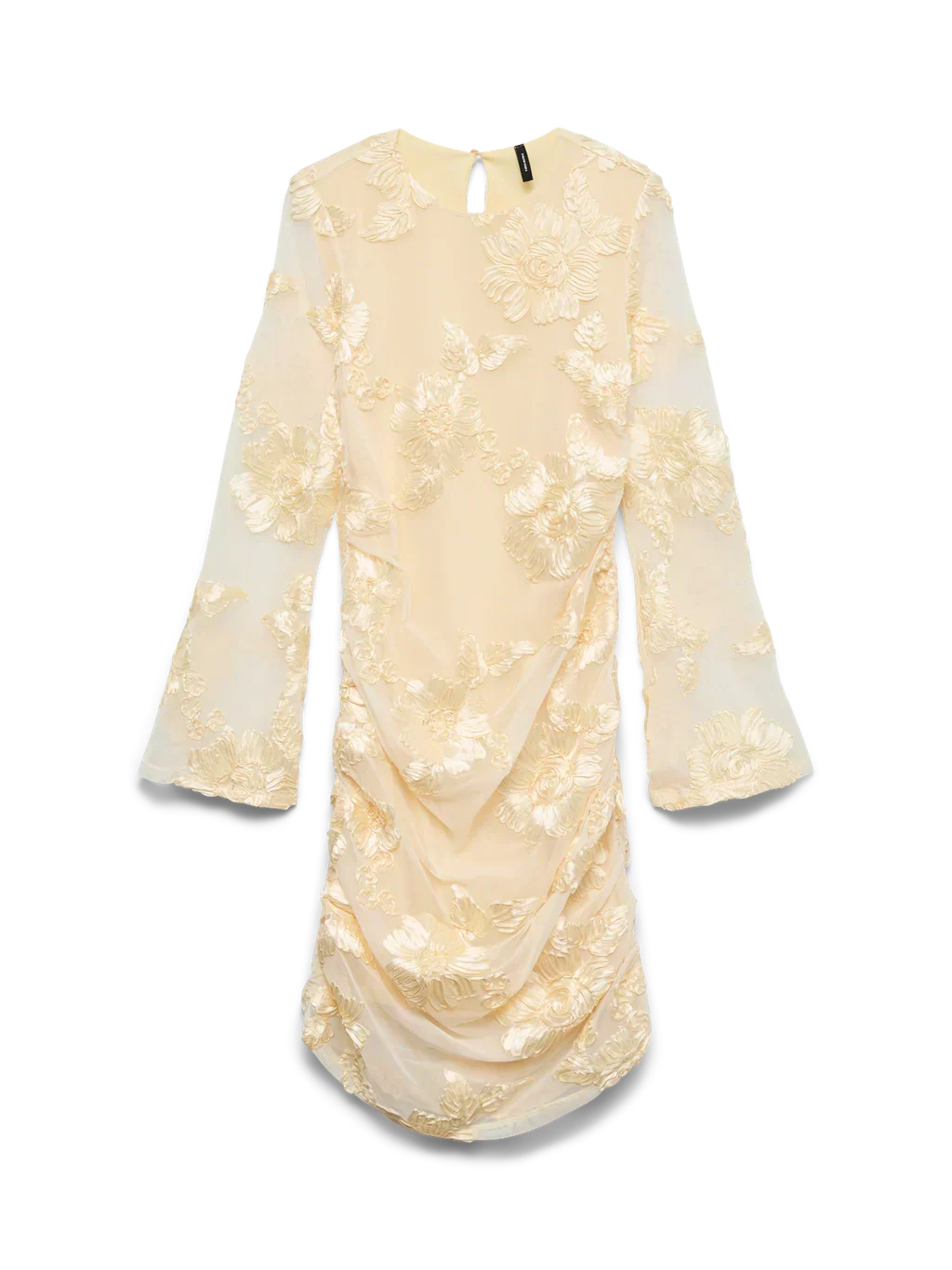 QUINN | Chic Mini-Kleid mit Floraler Stickerei