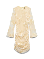 QUINN | Chic Mini-Kleid mit Floraler Stickerei