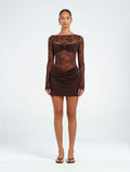 NEOMI | Elegantes Spitzen-Minikleid