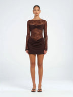NEOMI | Elegantes Spitzen-Minikleid