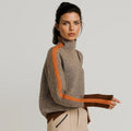 Marlene™ | Pullover mit hohem Kragen
