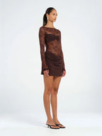 NEOMI | Elegantes Spitzen-Minikleid