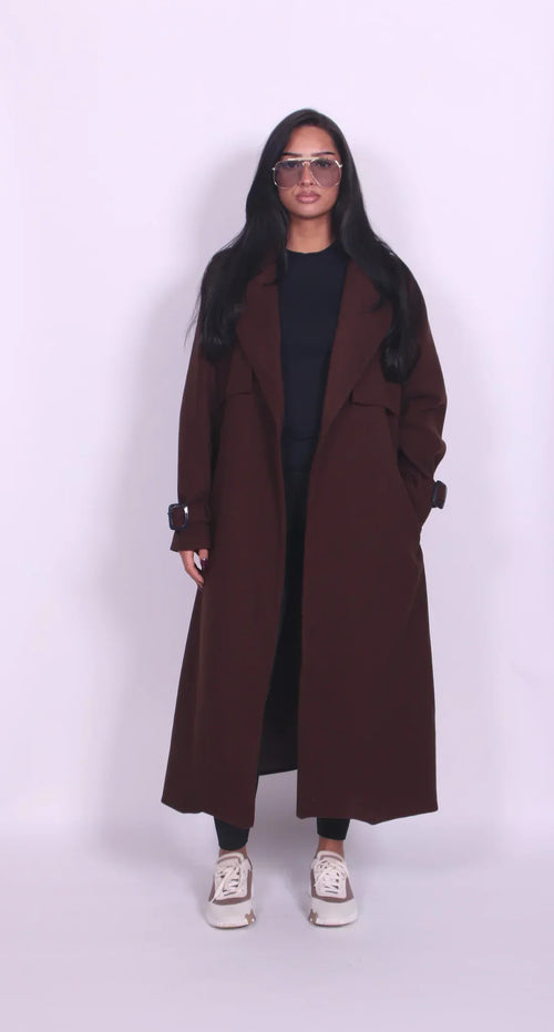 AMELIA | Zeitloser Longline Mantel