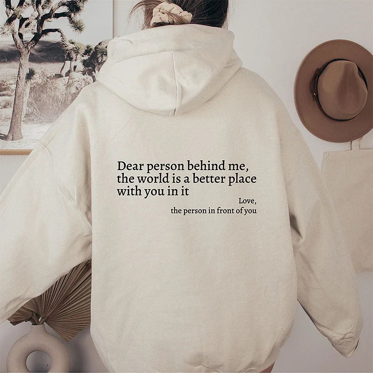 ELIN | Oversized Love Hoodie