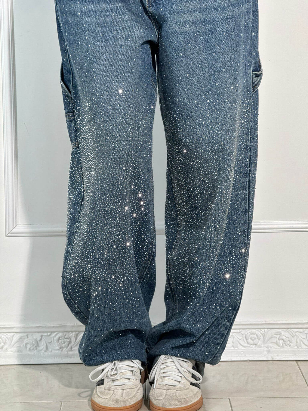 VELINA | Glitzer Jeans