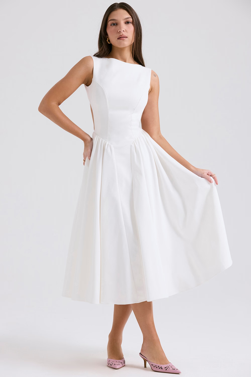 SARA | Midi-Sommerkleid
