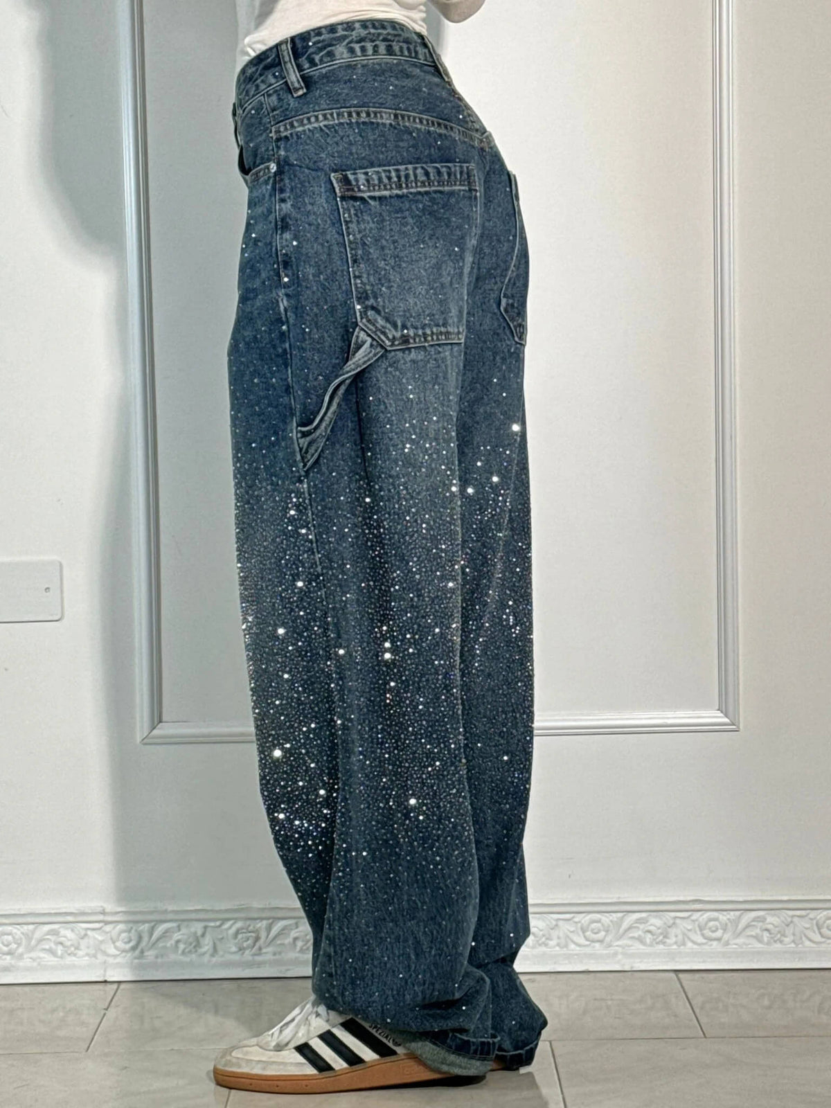 VELINA | Glitzer Jeans