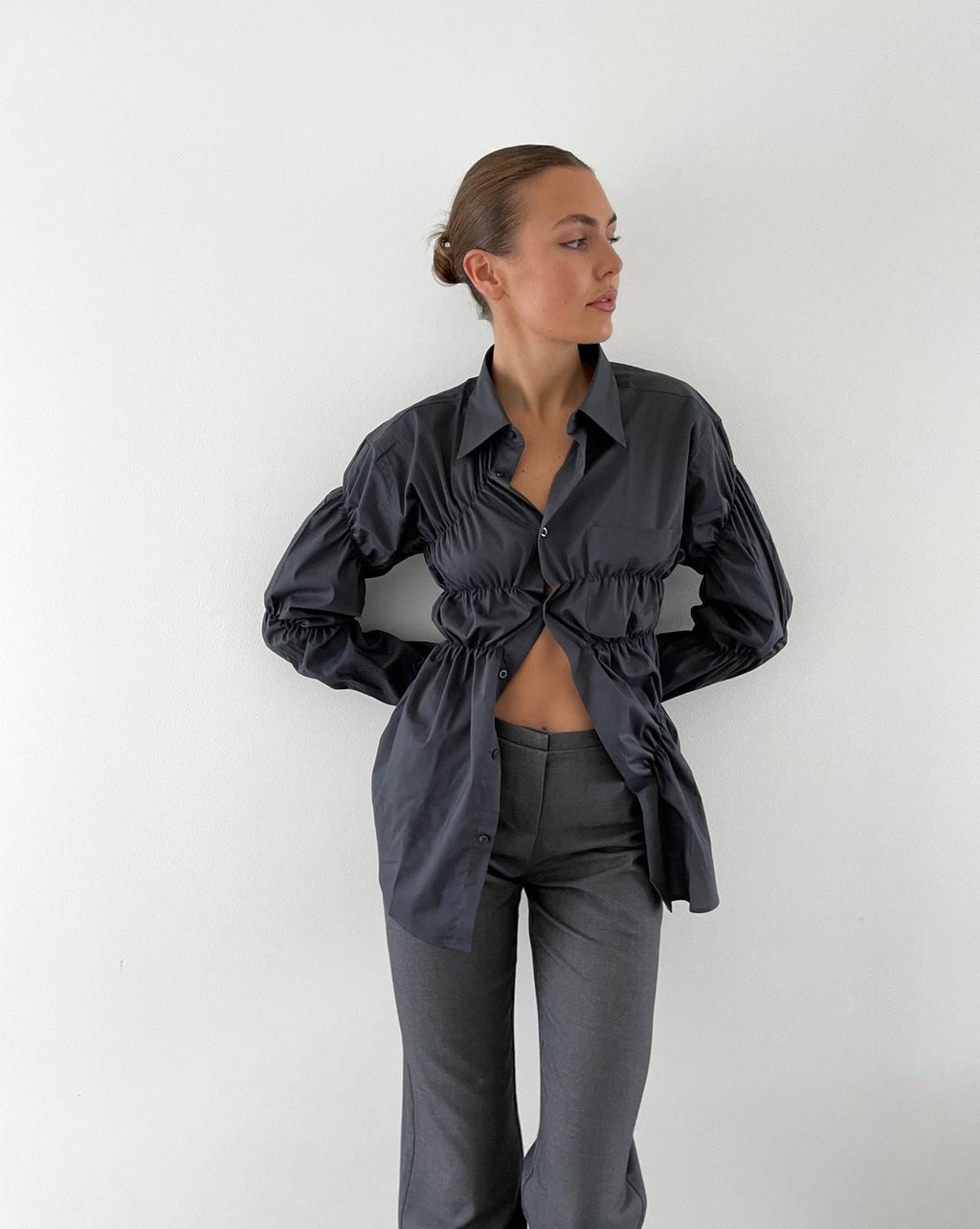 MARTHE | Ruched Blouse