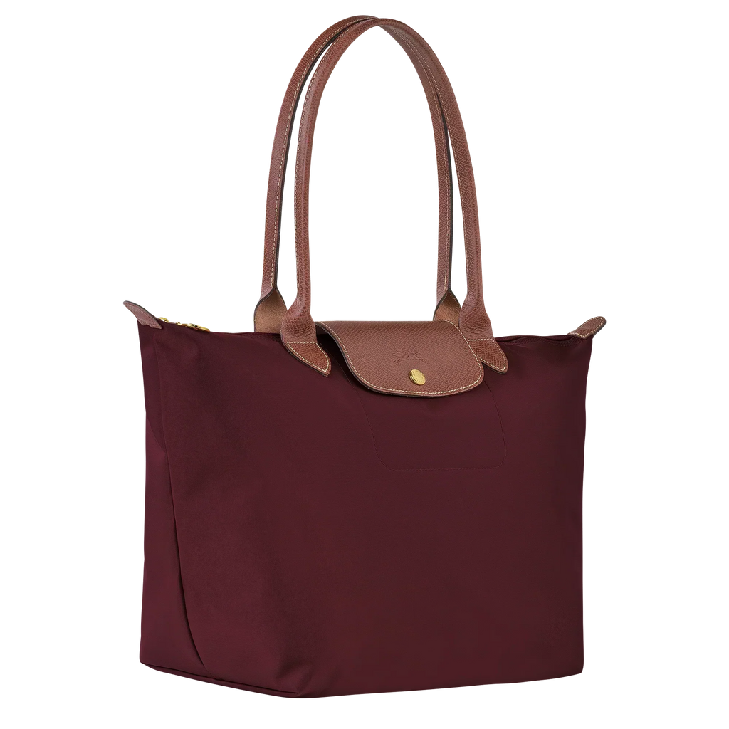 Zeitlose Eleganz - Große Tote Bag, Burgunderrot