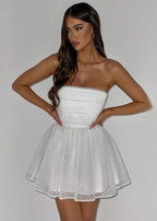 VALERIE – Glitzerndes Mini-Kleid