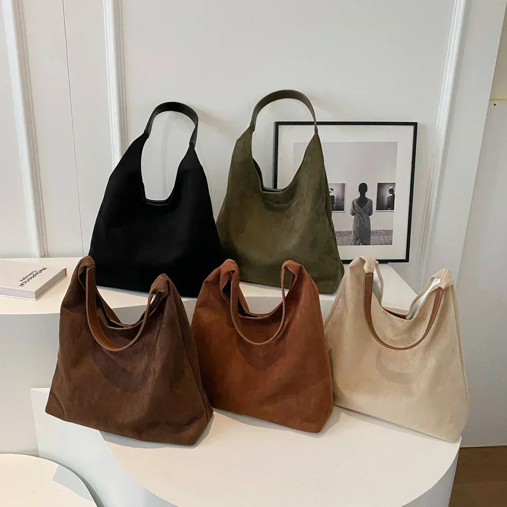 MILLE | Suede Tote Bag