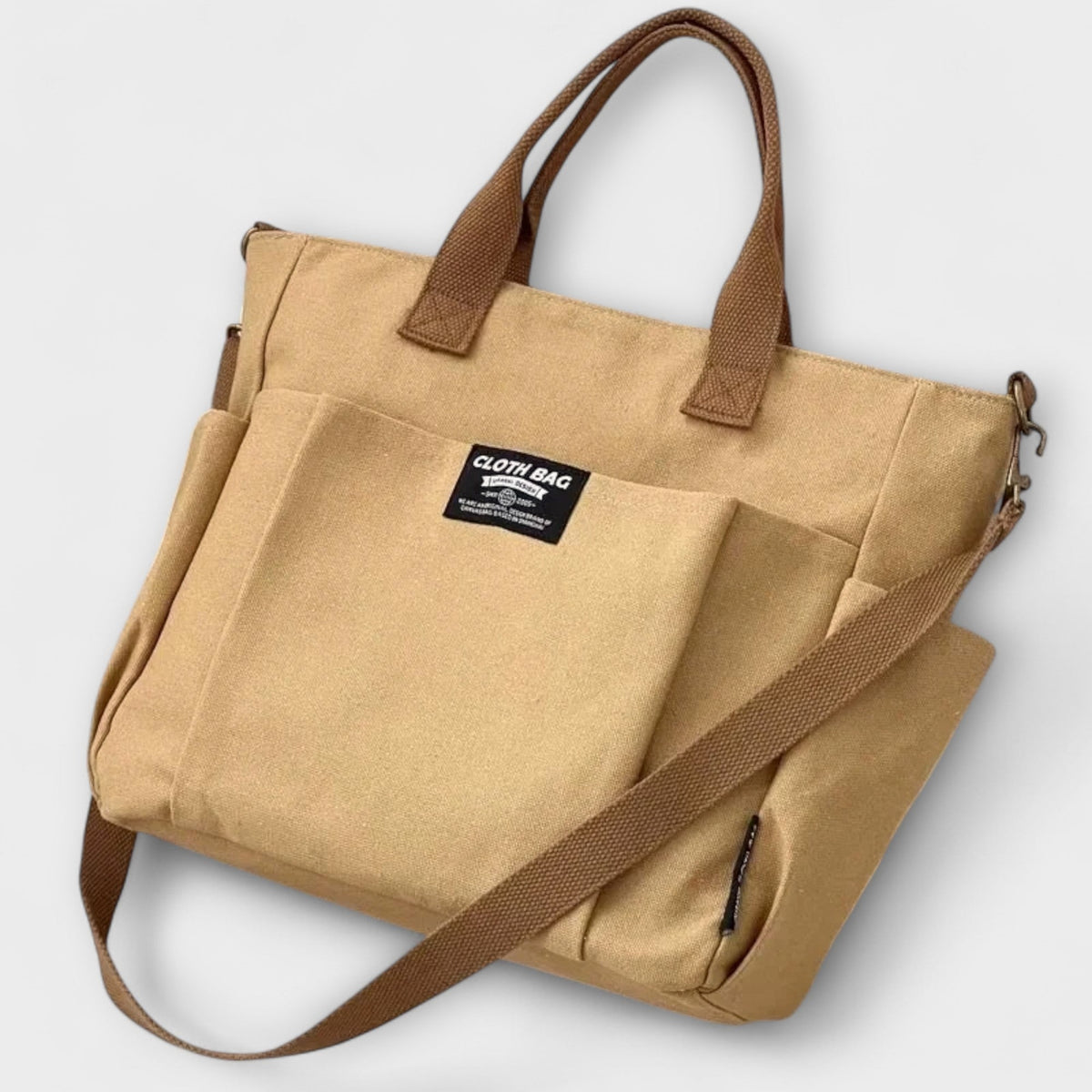 Olivia - Minimalistische Canvas-Tasche