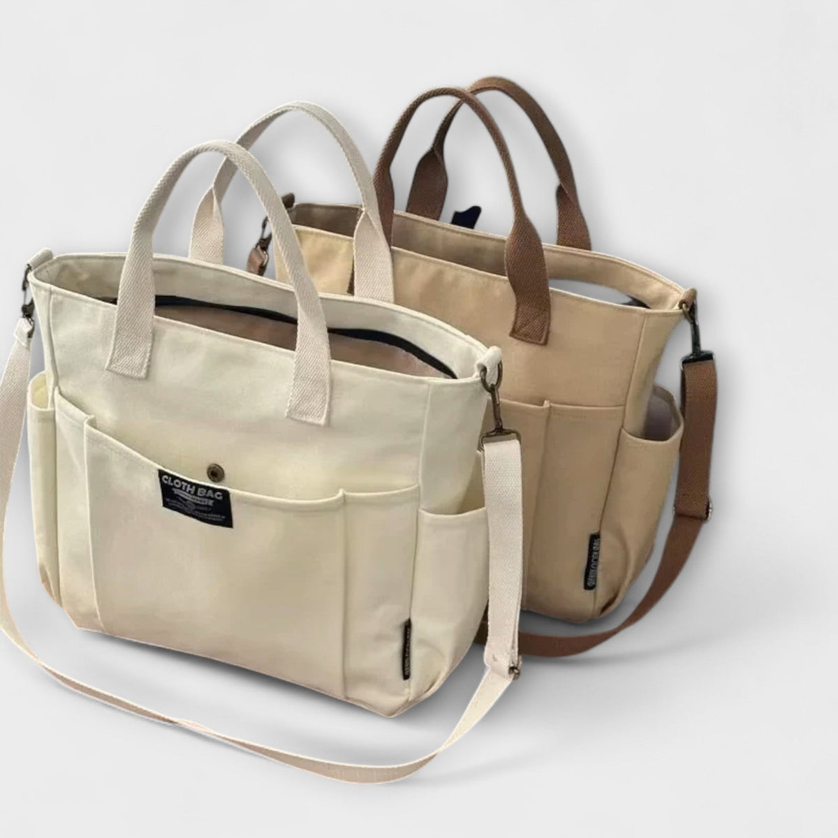 Olivia - Minimalistische Canvas-Tasche
