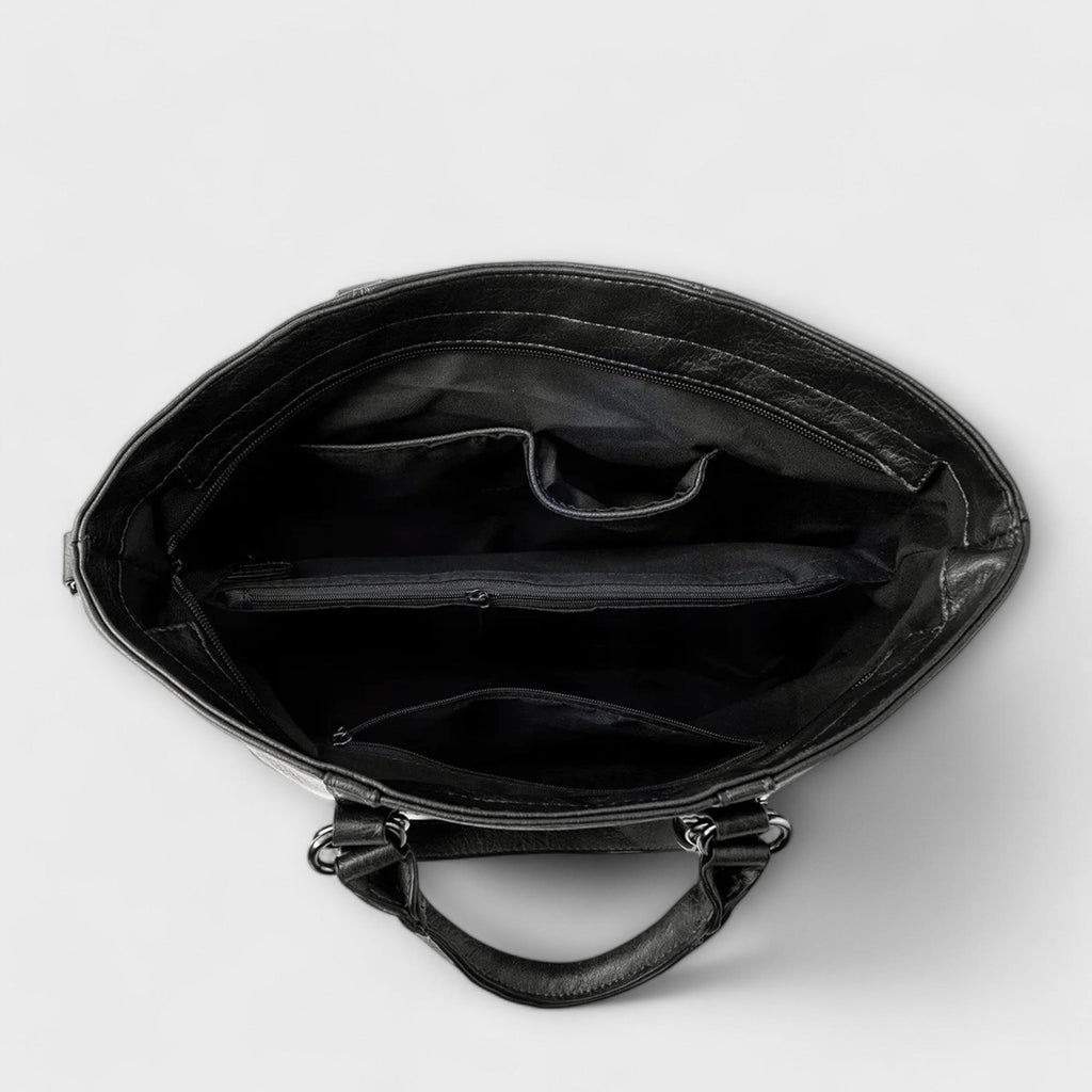 Olivia - Große Lederhandtasche
