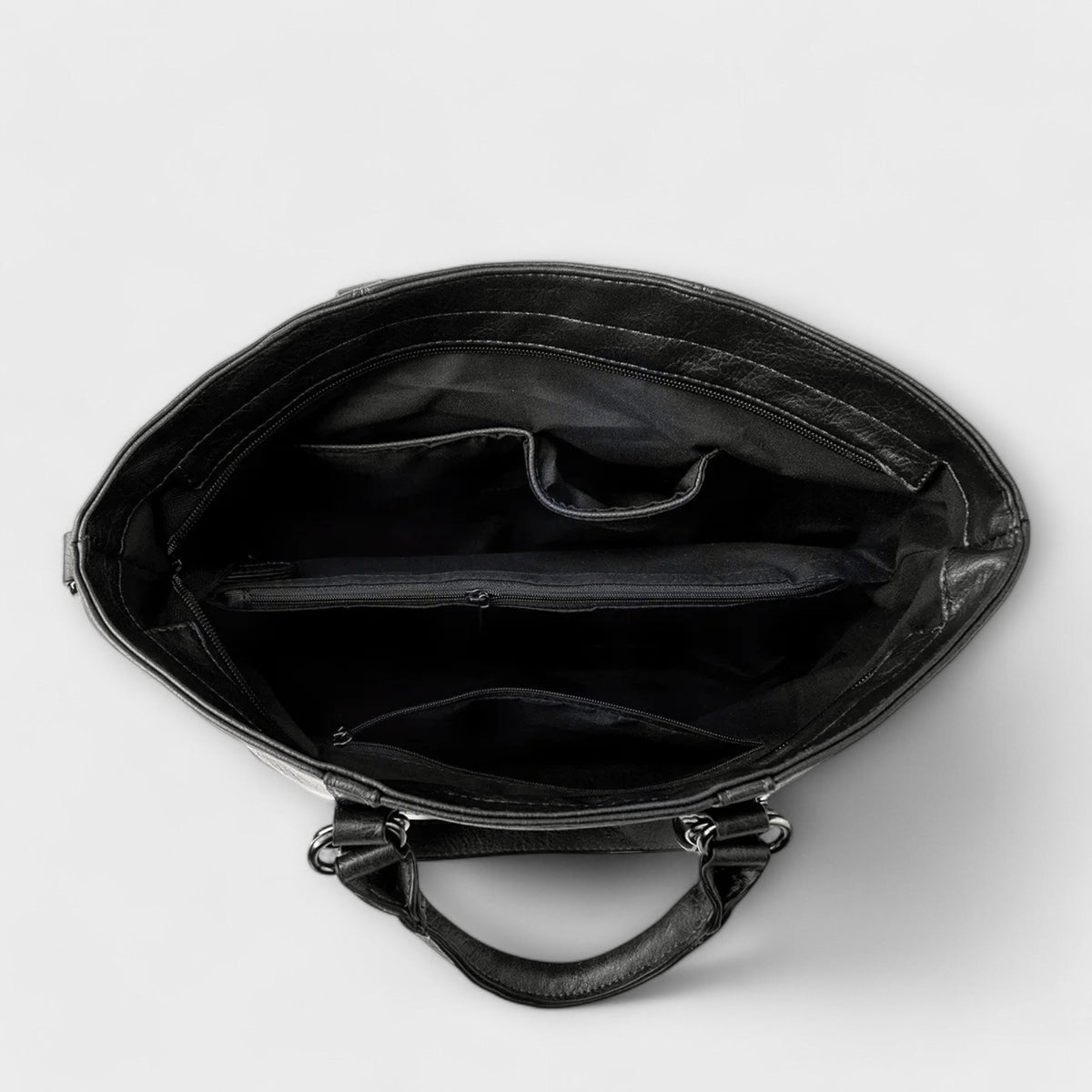 Olivia - Große Lederhandtasche