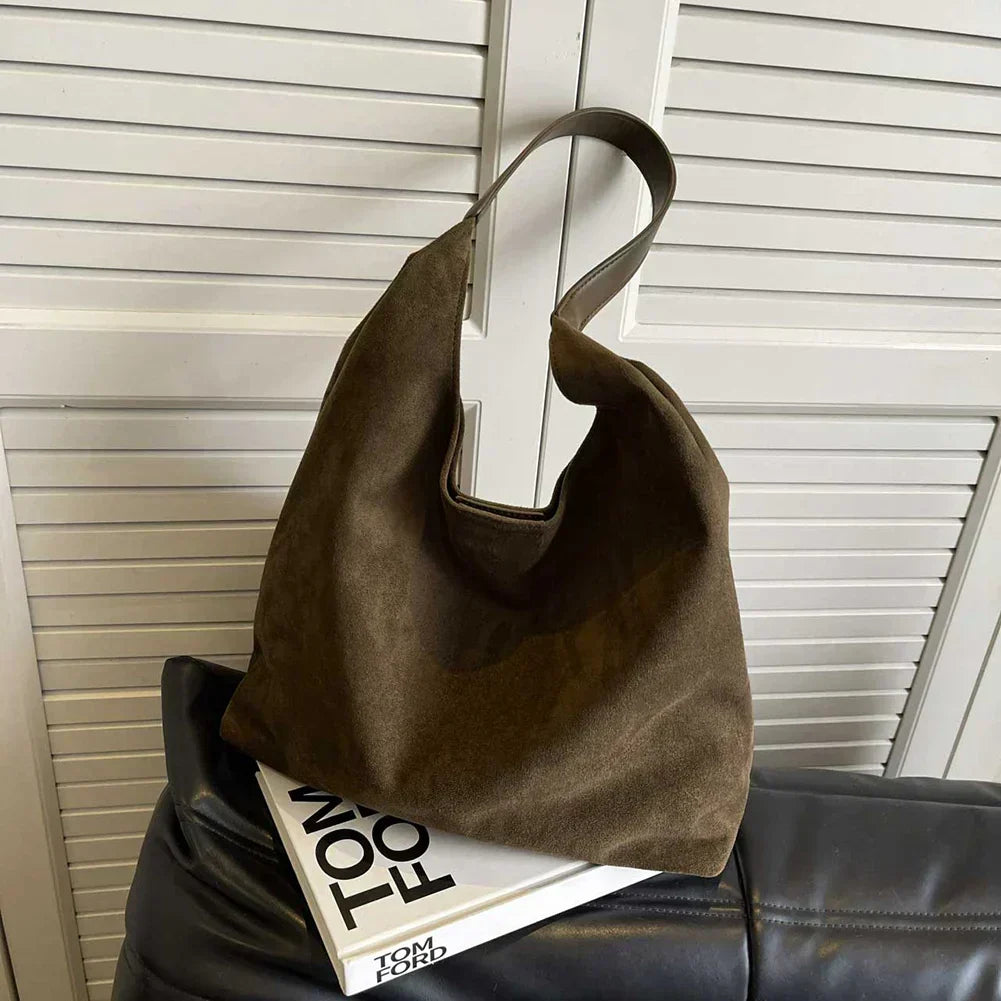 MILLE | Suede Tote Bag