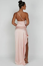 SARA | Elegantes One-Shoulder Maxikleid
