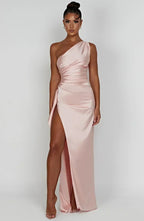 SARA | Elegantes One-Shoulder Maxikleid