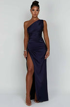 SARA | Elegantes One-Shoulder Maxikleid