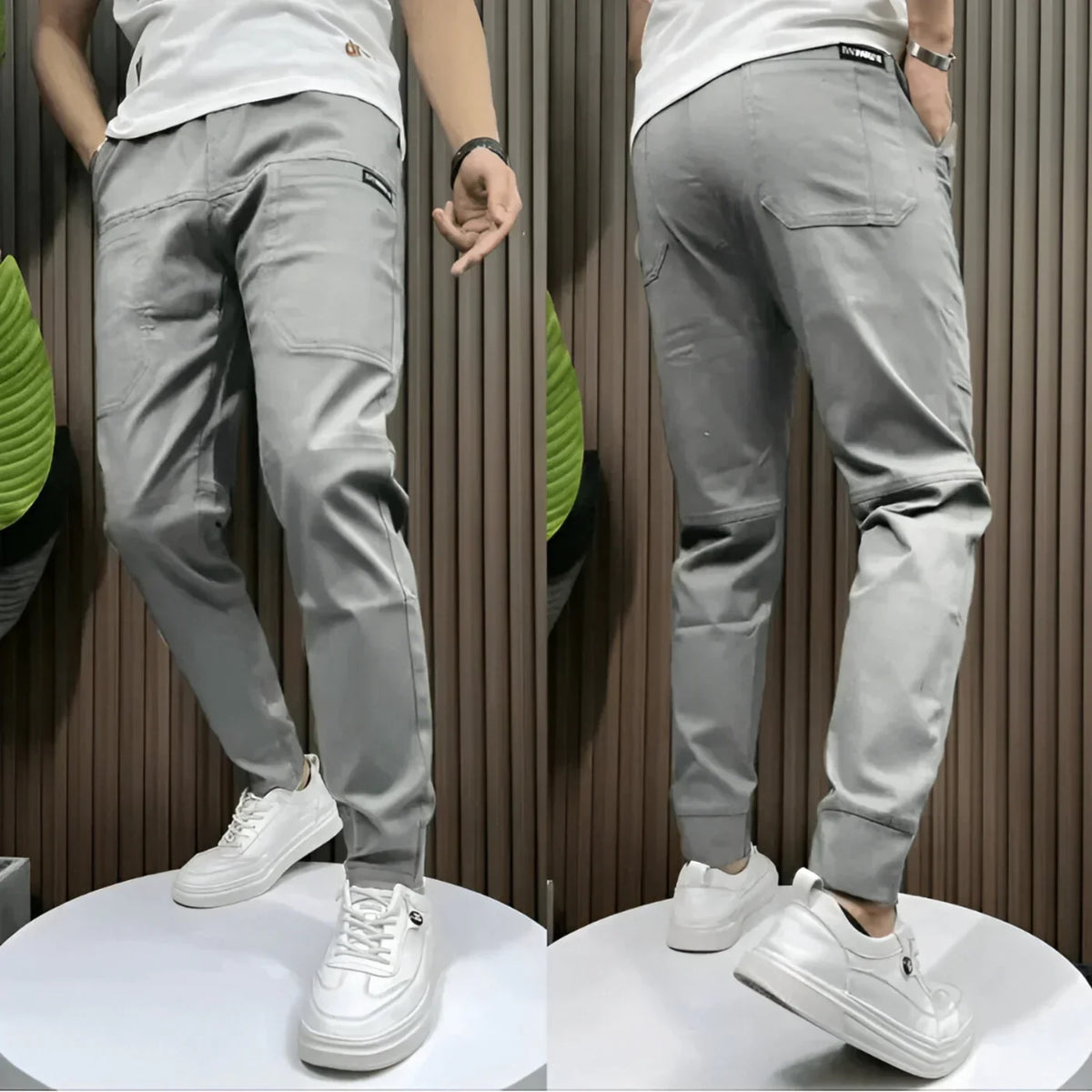 Sommerfeld | Premium Herren Cargo Stretchhose (1 Kaufen, 1 GRATIS dazu)