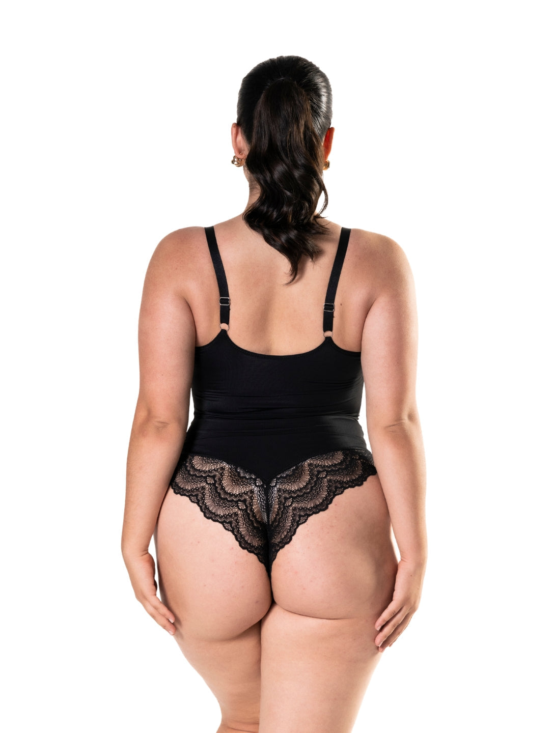TRIANA | Half-Laced Bodysuit