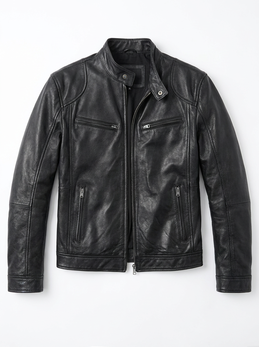 Vicktor™ | Lässige Lederjacke