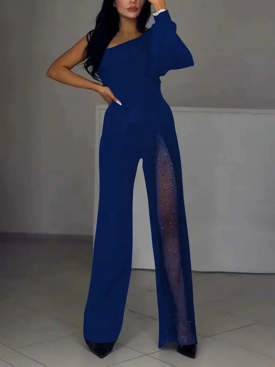 AYLIN | Statement-One-Shoulder-Jumpsuit