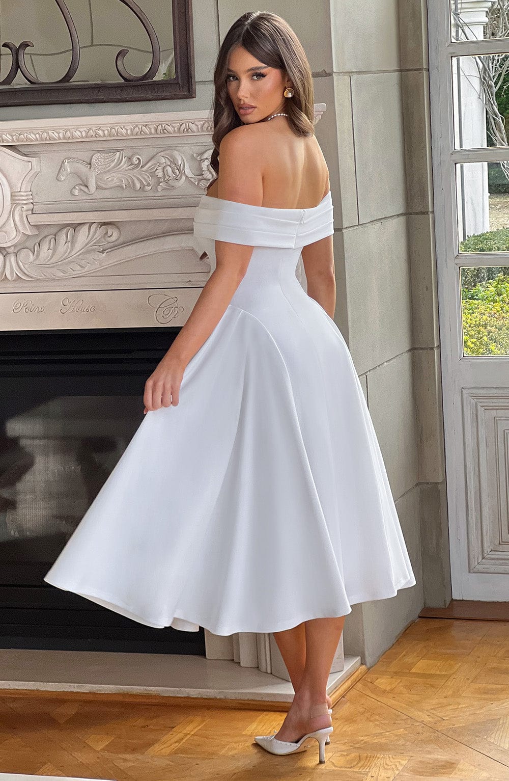 IMANI | Elegantes Midikleid