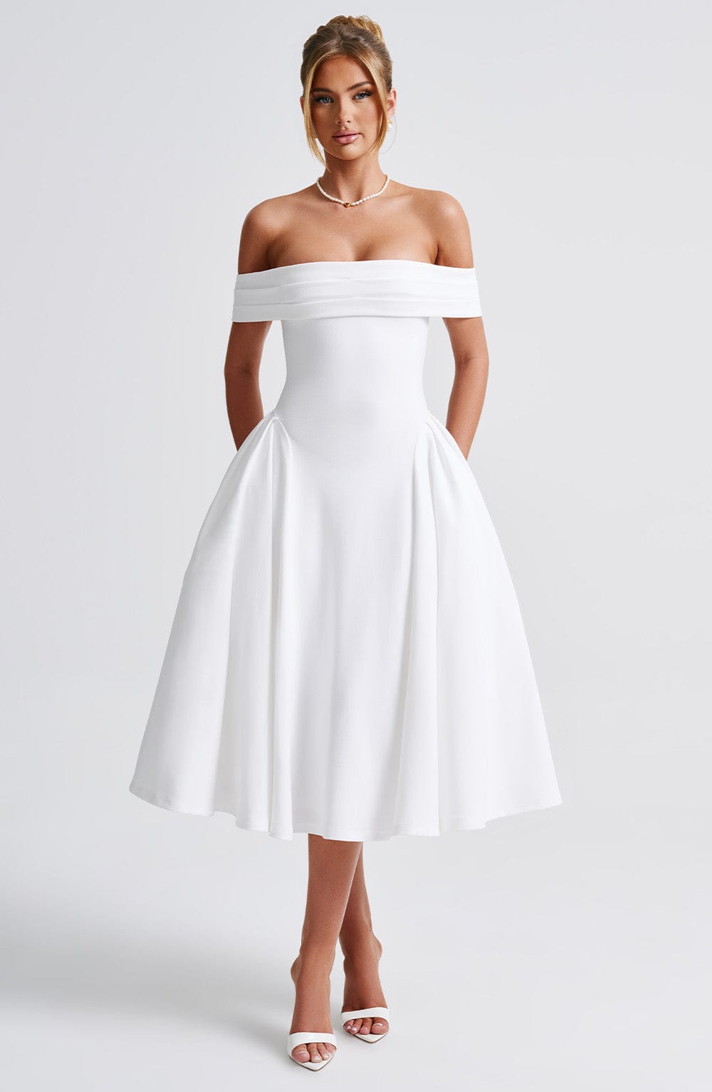 IMANI | Elegantes Midikleid