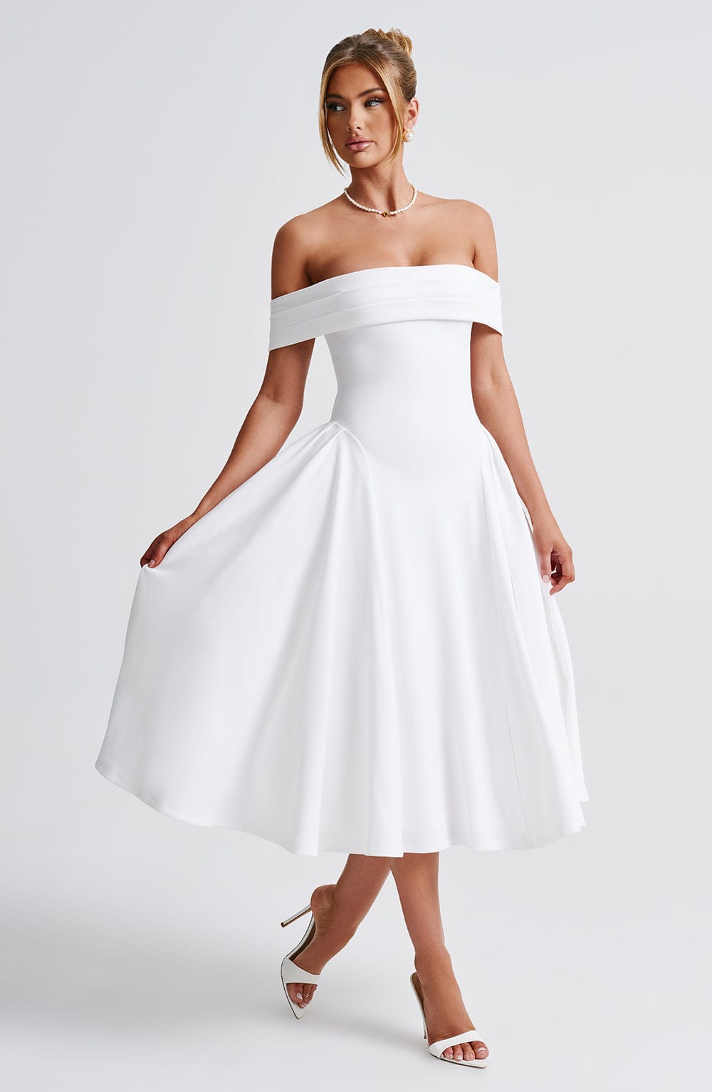 IMANI | Elegantes Midikleid