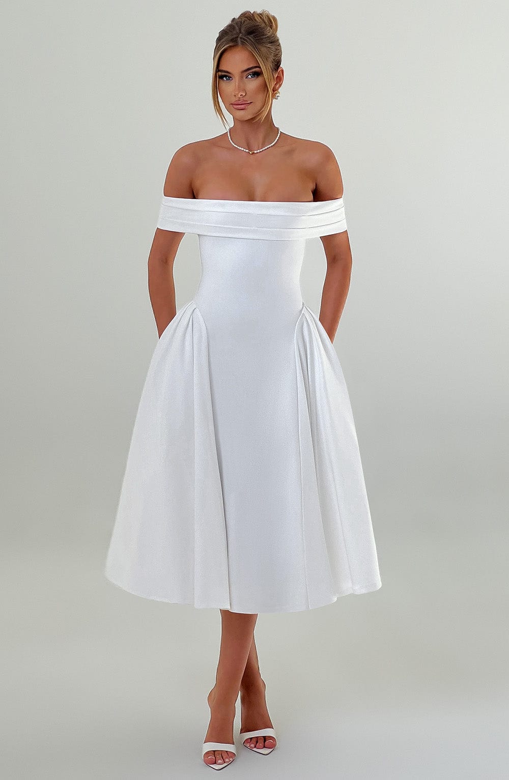 IMANI | Elegantes Midikleid