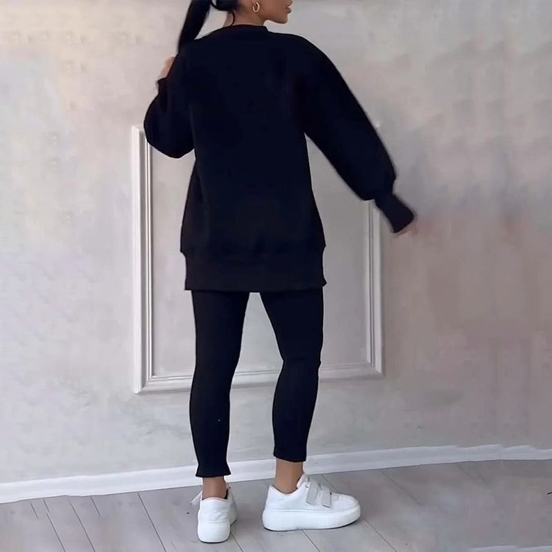 NOEMI | Vielseitiges Sweatshirt- und Leggings-Set